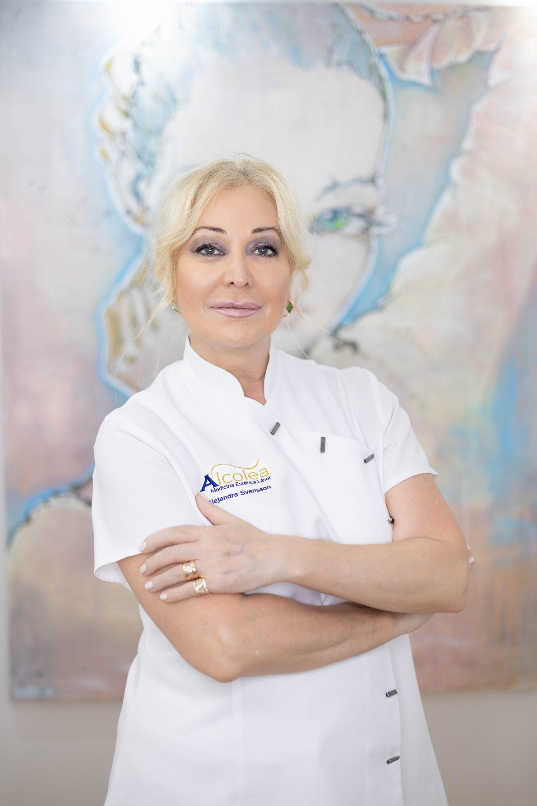 Alejandra Svensson es responsable en Clínica Alcolea